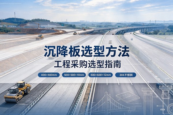 城步沉降板选择方法