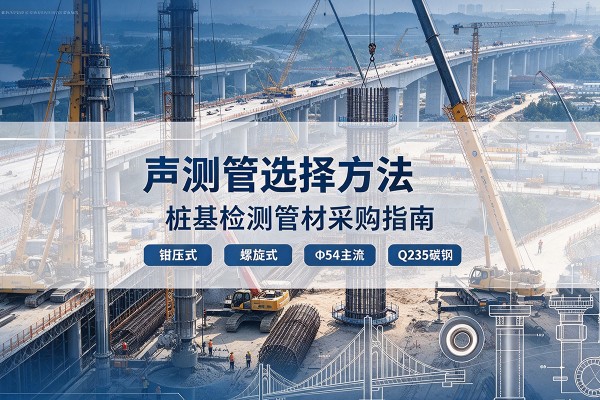 城步声测管选型标准