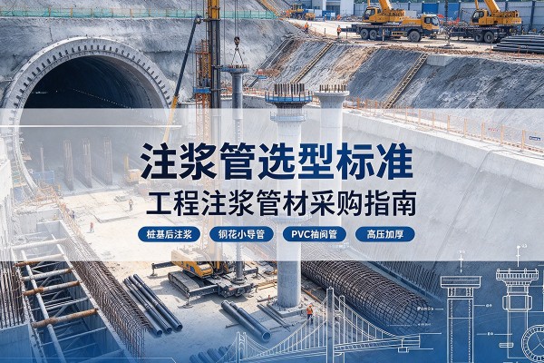 城步注浆管选型标准