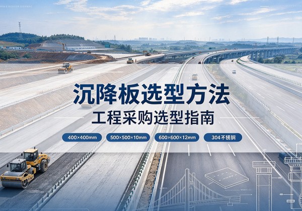 城步沉降板选择方法