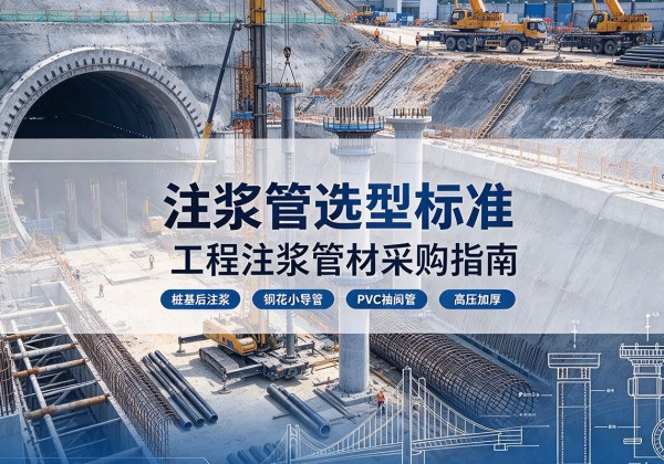 城步注浆管选型标准